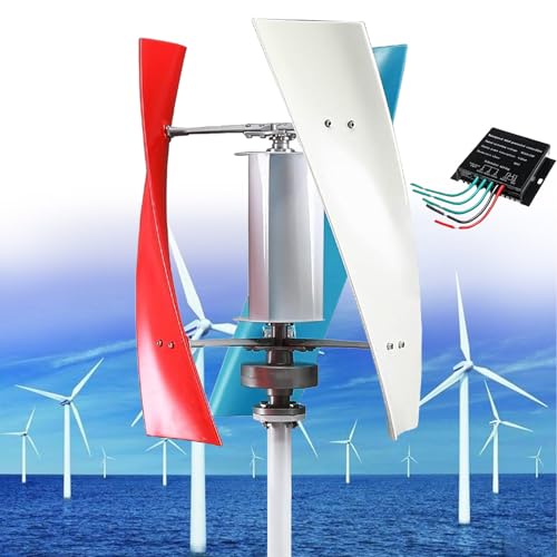 Fablestoryem 14000W Vertical Wind Generator, 3-Blade Home