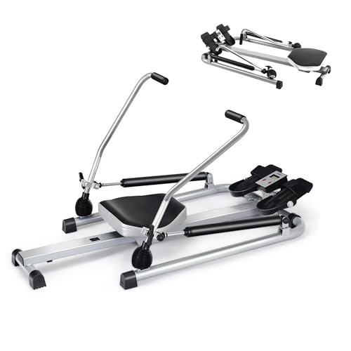 FITNESS MASTER Rowing Machine Hydraulic Foldable Resistance Home Gym Cardio