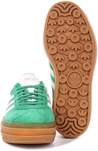 Image of adidas Gazelle Bold J Kids' Platform Three Layer Gum Sole Sneakers