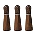 Housoutil 3PCS Espresso Coffee Mieszadła Kawy Narzędzie Do Mieszania W Proszku Z Orzechów Włoskich Dystrybutor Typu Igieł Z Drewna Stojak Rękę Moduł Miłośników Kawy Brewing Dystrybutor