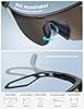 Lamicall 24g Polarized Sports Sunglasses for Men Women - UV400 Protection Sun Glasses for Running Cycling Baseball Fishing #3