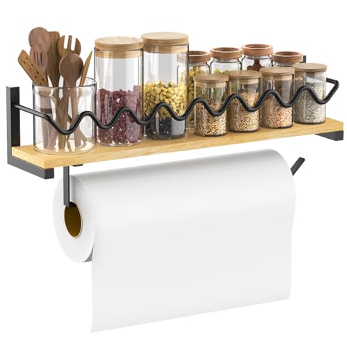 LYRIFFTIC Gewürzregal Wand, Gewürzhalter Organizer Hängend mit…