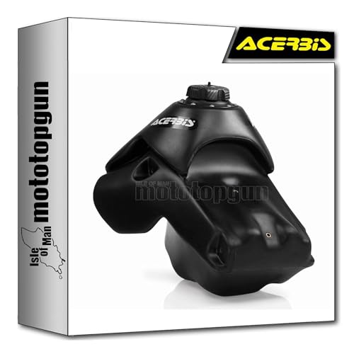 Réservoir Acerbis 0011602.090.700 noir pour moto Kawasaki KLX 450 de 2008 à 2018