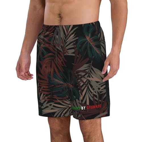 Surrounded by Stunads Men's Casual Board Shorts Swim Trunks Beach Golf Short Swimwear Bathing Suits2