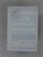 Challenge of the American Know-How B001O4TFNE Book Cover
