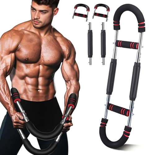 INSPUTOL Appareil de Musculation réglable pour Bras Twister, de 18 à 45 kg, pour la Musculation des pectoraux, des Bras, des épaules et des Avant-Bras,...