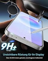 OMOTON für Samsung Galaxy A57 5G Panzer Schutz Glas mit Montagerahmen, 3 Stück Schutzfolie und 2 Stück Kameraschutz, Anti- Kratzer, Bläschenfrei, 9H Härte – Ansicht 7