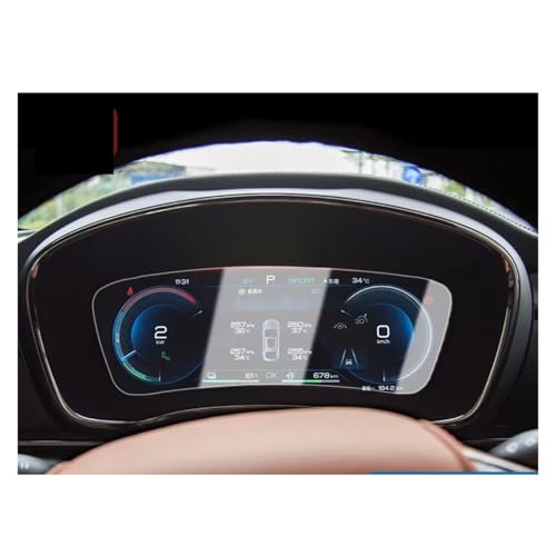 Verre trempé BYD Han EV 2022 film protection navigation GPS 15.6 pouces