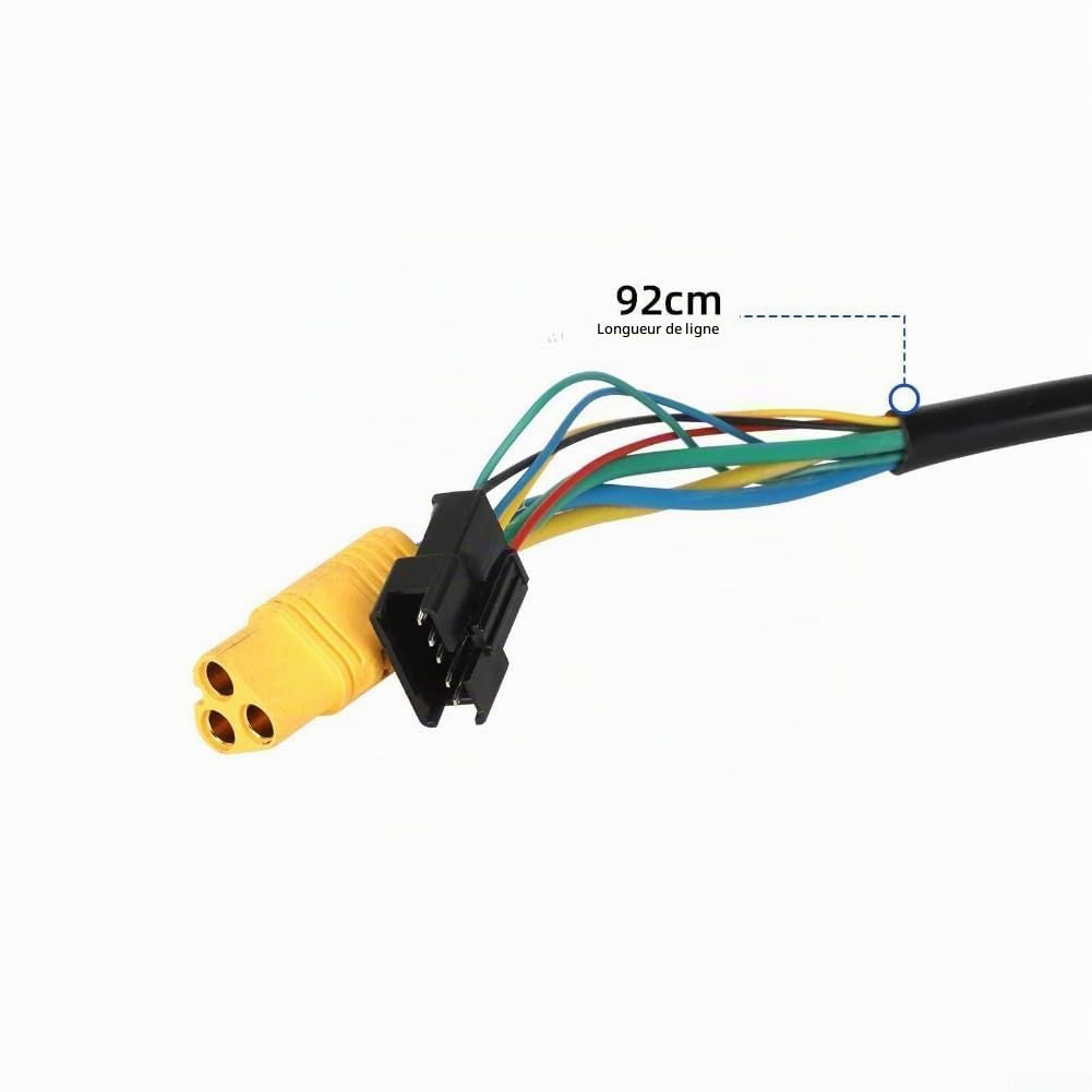 Kit de mise à niveau de moteur 48 V 600 W pour Kukirin G2 ProDB avec pneus sans chambre à air OXIN 9 x 3.0-5.5 optimisés pour une utilisation urbaine et tout-terrain légère