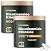 Produktbild NAD+-Ergänzung Mit Nicotinamid-Ribosid, NAD Nicotinamid-Ribosid-Resveratrol 900 Mg, Oder Liposomale NAD-Ergänzungsalternative, Für Anti-Aging, Energie, Konzentration  80 Kapseln (2 Stück)
