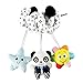 AIPINQI Jouets en spirale pour poussette, jouets d'activité en spirale confortables pour poussette, landau, berceau, jouets à suspendre pour siège de voiture, panda