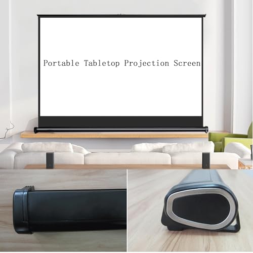 Pantalla manual portátil para proyector 30 pulgadas 16:9 miniatura 2