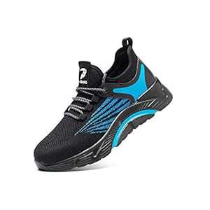 Veiligheidsschoenen heren dames werkschoenen met stalen kap S3 werkschoenen licht ademende sportieve sneaker…