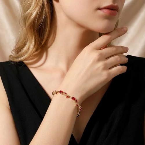 Image of Tulip Bracelet for Women & Girls | Adjustable Stainless Steel Floral Design | Minimalist Trendy Hand Bracelet for Daily, Party & Office Styling