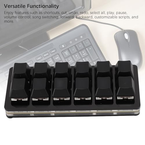 Teclado Gamer 12 Teclas Mecánico USB-C RGB miniatura 3
