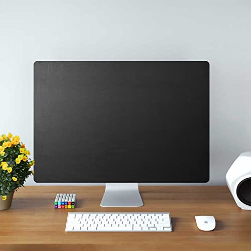 Computer Monitor Dust Cover Black, Lcd Tv Dust Cover, Flexible Soft Cloth Adaptive Screen Size 17/18/19/20/21 Inch Protective Cover, Suitable For Most Brands Of Display Models(17 To 21 Inches) #TOP6