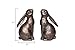 Creative Co-Op Decorative Resin Rabbit Bookends, Bronze, Set of 2