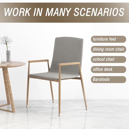 image for BUMACO Chair Leg Floor Protectors Chair Leg Protectors for Hardwood Fl