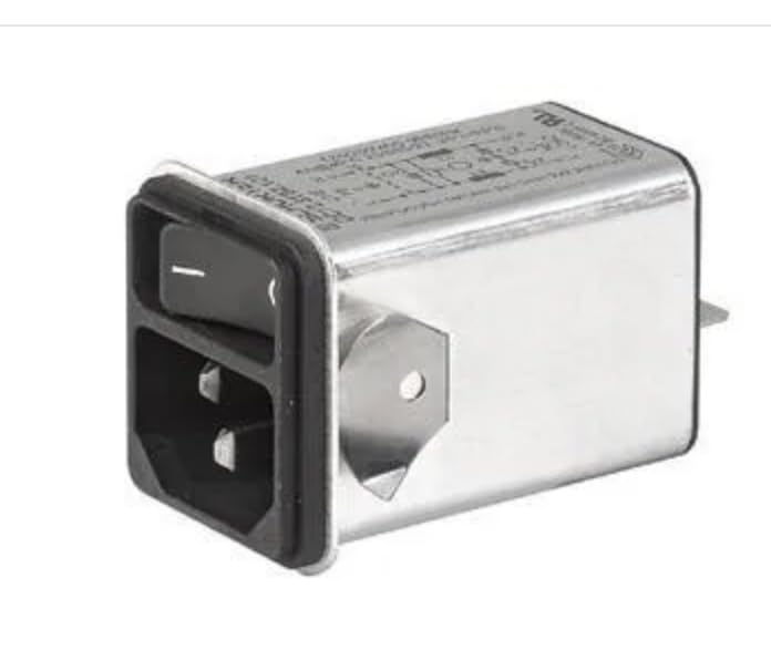 DC12.2102.101, AC Power Entry Modules Snap-in 2-Pole 2A Standard