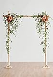 Künstliches Hochzeitsbogen-Blumen-Set, elegante Blumengirlande für Hochzeitsdekoration, Party-Hintergrund, Zuhause, Garten, Bogendekorationen, lebendige hängende Blumen