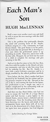 Each Man's Son B000MOLLXY Book Cover