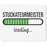 JUNIWORDS Mauspad Mousepad, Stuckateurmeister Loading (6218044)
