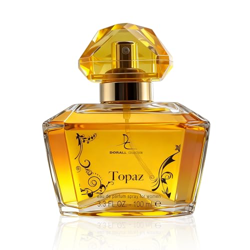 Image of AFLUXE Topaz, Perfume for Women, Long Lasting EDP, Feminine Scent, Delicate Fragrances for Women, Day to Night Wear, 3.4 Fl Oz
