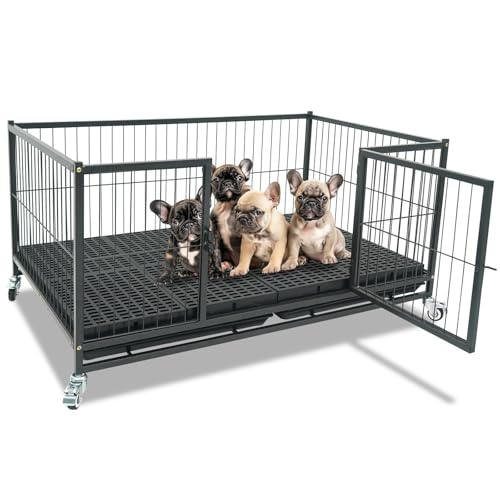 Homey Pet Metal Whelping Box