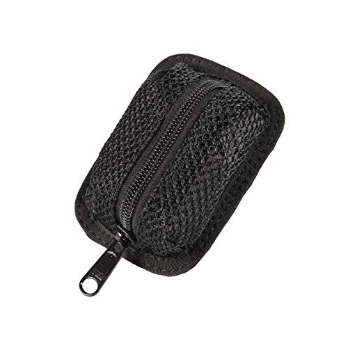 Tactical Notebook Covers Detachable Tactical Mesh Pouch | Versatile Storage for Tools, Gear, Accessories & Tactical Items with Hook Fastener for Secure Attachment to Gear | Black (3x4)