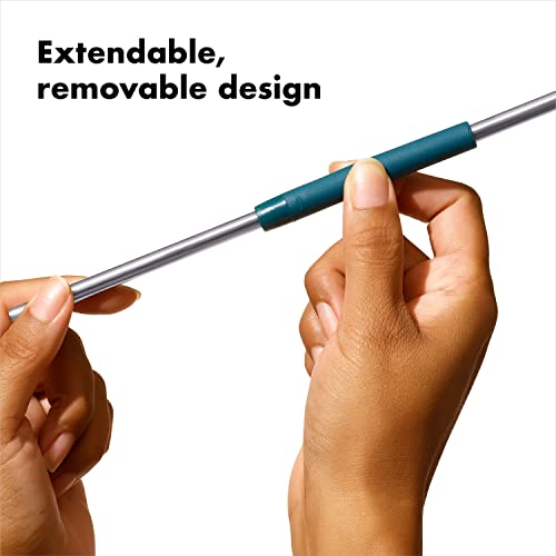 OXO Conjunto de canudos reutilizáveis de aço inoxidável Good Grips com caixa - verde