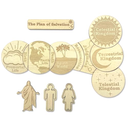 The Plan of Salvation Wooden Teaching Kit for LDS –