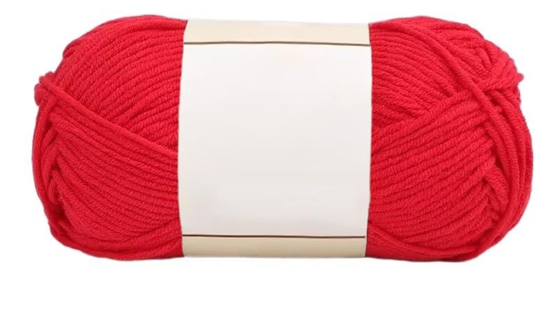 Fil de coton pour crochet fin de série pour éviter les nœuds au tricot