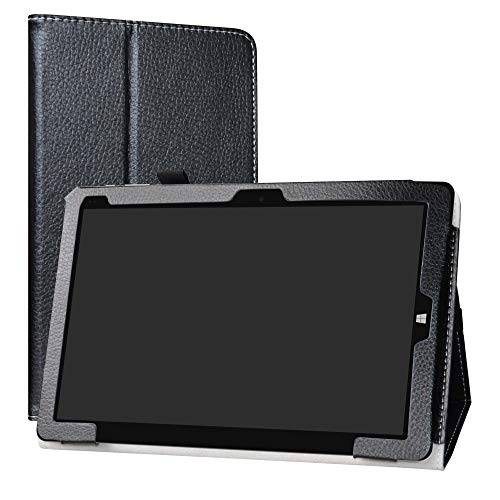 Labanema CHUWI Hi10 Air Funda, Slim Fit Carcasa de Cuero Sintético con Función de Soporte Folio Case Cover para CHUWI Hi10 Air 10.1 Pulgadas Tablet - Negro