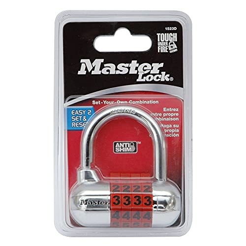 Master Lock 1523D Set Your Own Combination Padlock, 1 Pack, Color May Vary #TOP5