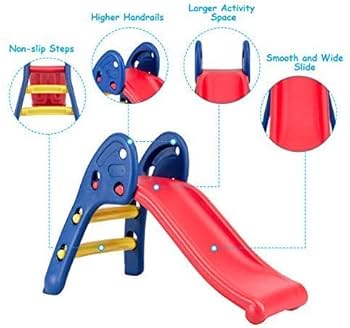 Amazon.com: ReunionG Folding Slide for Kids, First Climb and