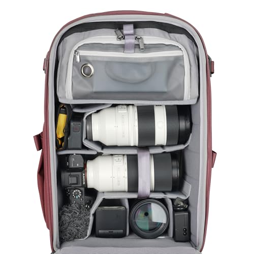 Mochila para cámara VANGUARD VEO Metro B30L 30L Magenta miniatura 2