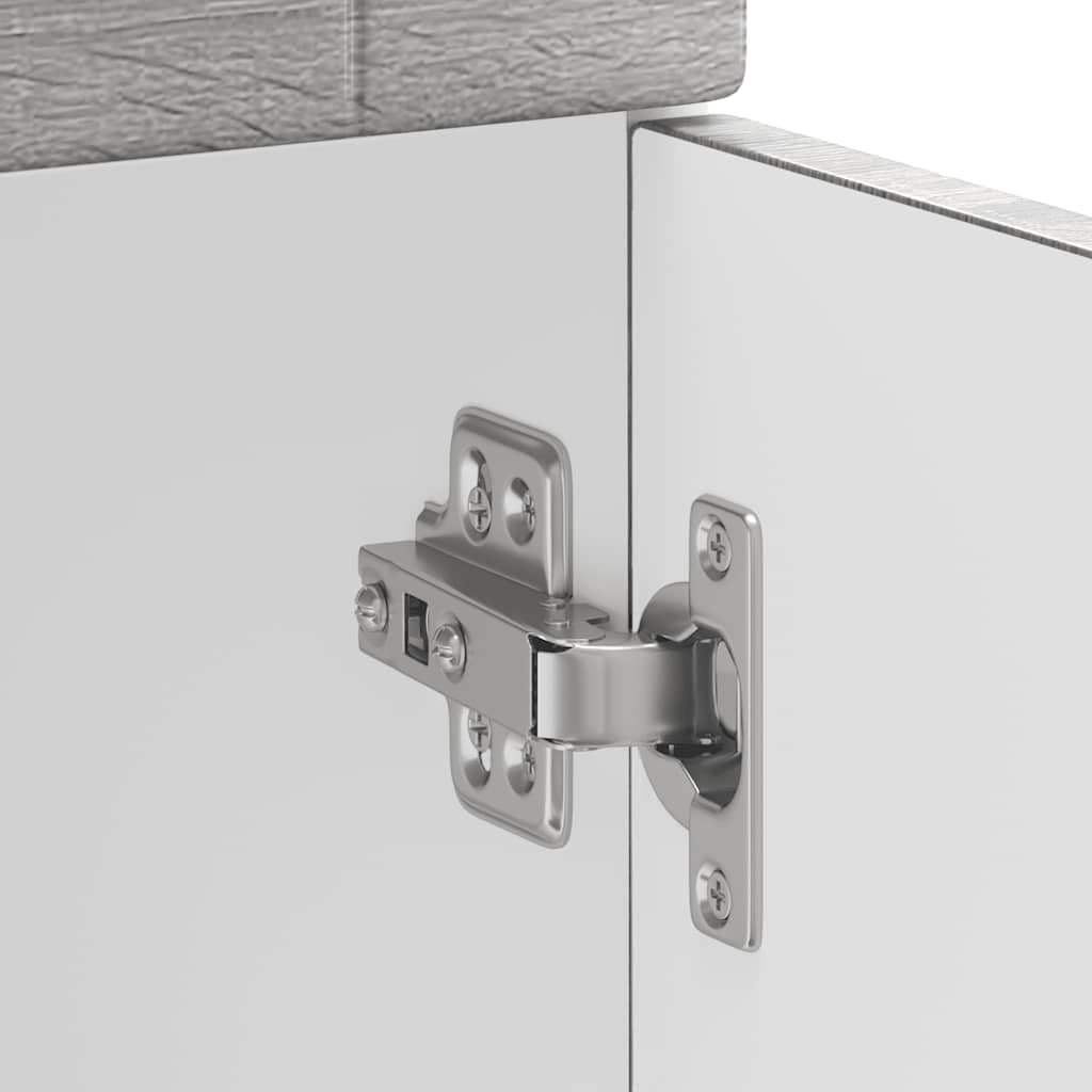 vidaXL Armoire de Cuisine Porto Sonoma Gris Bois d'ingénierie