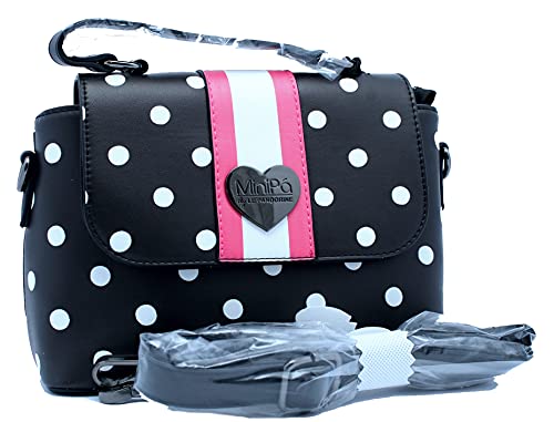 Mini Hand Bag Nero Pois Minipà Pandorine