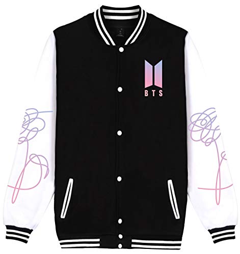 SERAPHY Unisex Felpa con Cappuccio con Maglietta Felpata Suga Jin Jimin Jung Kook J-Hope Rap-Mostro V BlackP-S