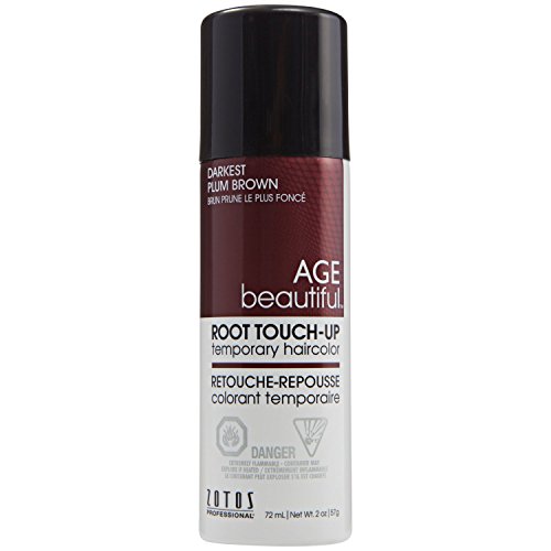 Darkest Plum Brown Root Touch Up Sprays Temporary Hair Color