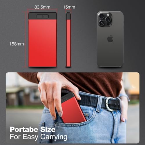 Image of HEIYING Switch Game Card Case for Nintendo Switch 2 2025 / OLED / Lite Games Cards, Metal Game Storage Holder with 20 Games Card Slots and 20 Micro SD Cards Slots