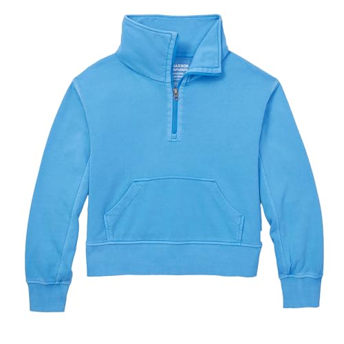 Fair Harbor The Saltaire Half-Zip –– Women's Contemporary Jacket –– Ultrasoft, Midweight, Relaxed Fit