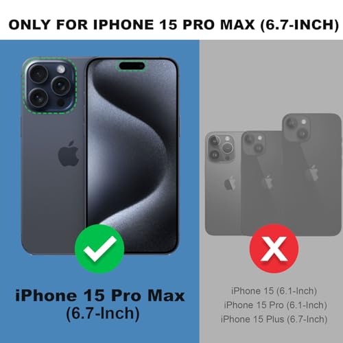 Shields Up for iPhone 15 Pro Max Case with Card Holder Stand, 6.7", Clear by Shields Up - Used condition - Image 2