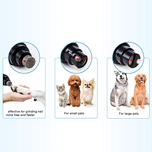 Festnight Recarregável Pet Dog Moedores De Unhas de Carregamento USB Prego Pet Clippers para Cão Gat