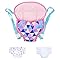 Lot De 6 Couches Pour Poupées Bébé 30-40cm - Accessoires De Jeu Pour Enfants