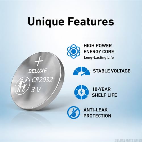 Key Fob Replacement Batteries for BMW, Pack of 2 by Deluxe Batteries - Used condition - Image 3
