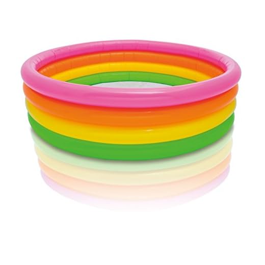 Intex 56441Np, Piscina Hinchable 4 Aros Sunset, 168X46 Cm