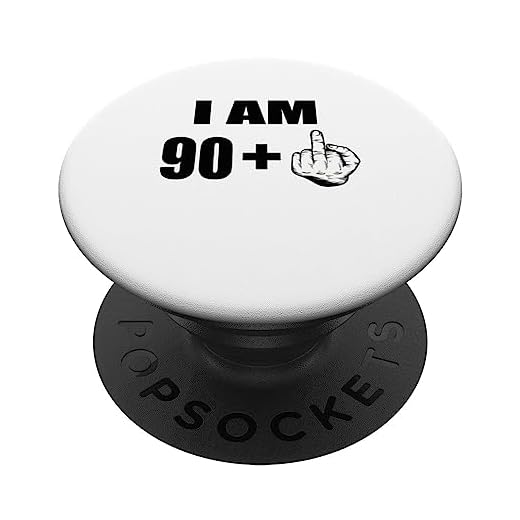 91 cumpleaños 91 cumpleaños hombre 91 años 91 año de vida PopSockets PopGrip Intercambiable