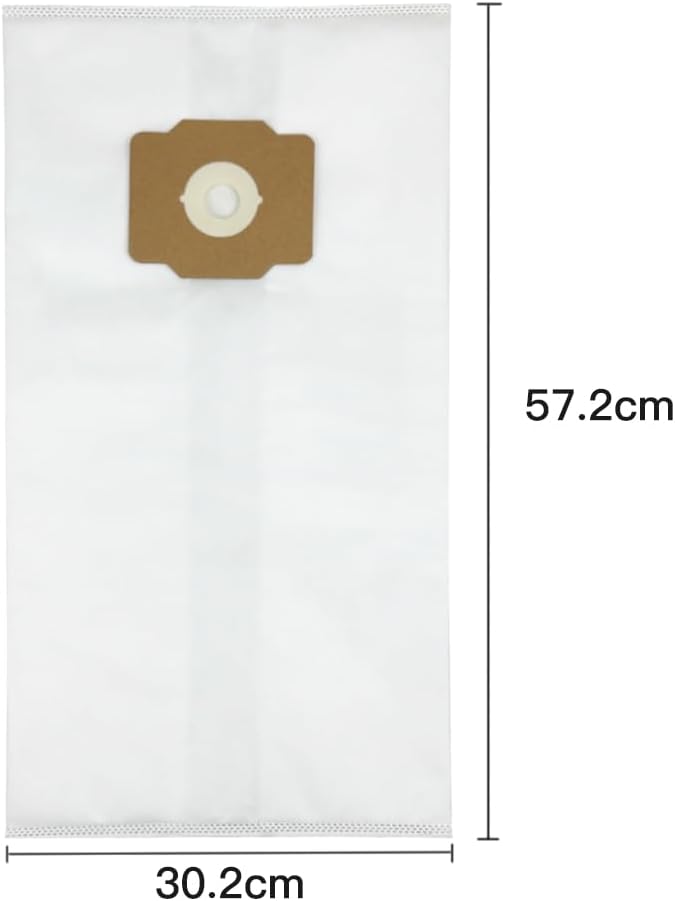 Miniatura 5 de Bolsas de vacío centrales de tela resistentes al desgarro de alta calidad, compatibles con Beam, Electrolux, Eureka, Kenmore, Husky, Mastercraft,