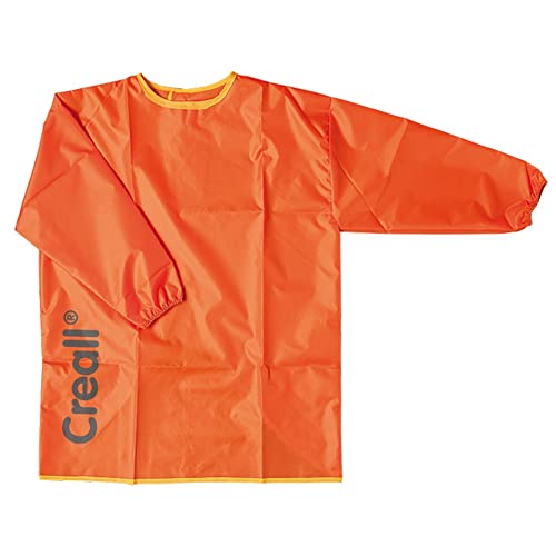 Tablier malkittel Creall orange 55 cm pour les enfants de 2 à 4 ans